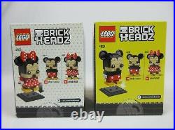Lego Brickheadz New Disney 41625 And 41626 Minnie And Mickey Mouse Free Shipping