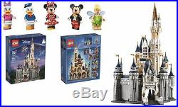 Lego Cinderella Disney Castle Never Opened- 5 Minifigs inc. Tinkerbell! #71040