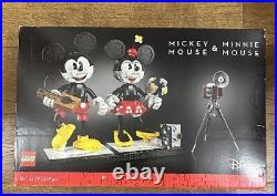 Lego Disney Buildable Mickey Mouse Minnie Mouse (43179) Retired Set New Sealed