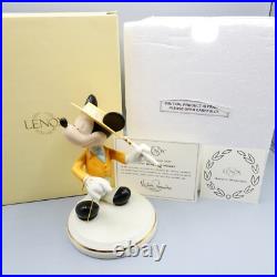 Lenox Disney Figurine 784273 Nifty Nineties Mickey Boxed With COA Perfect