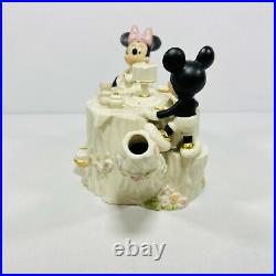 Lenox Disney Mickey & Minnie Mouse Teapot 2004 Retired