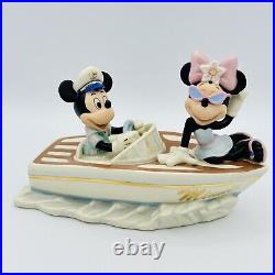 Lenox Disney Showcase Cruising The Waves With Minnie Figurine Mickey Mouse