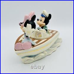 Lenox Disney Showcase Cruising The Waves With Minnie Figurine Mickey Mouse