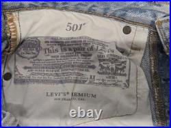 Levi's Premium x Disney Mickey Mouse 501 Crop Jeans Light Wash