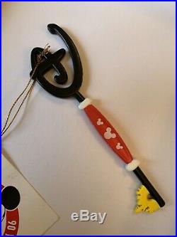 Limited Edition Disney Store Key Mickey Mouse 90th