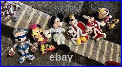 Lot Of 39 The Disney Store Mickey Mouse Set Mini Beans Bag Plush Toys Vintage