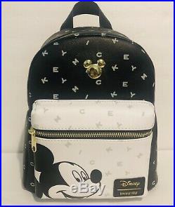 Loungefly Disney Mickey Letters Backpack, Cardholder, Cosmetic Bag & Tote