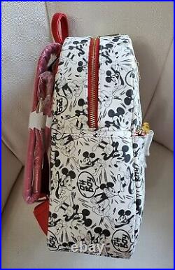 Loungefly Disney Mickey Mouse Backpack Bag 1928 Steamboat Willie NEW