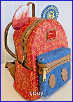 Loungefly Disney Mickey Mouse Big Thunder Mountain 50th Lounge Fly Backpack (GA)