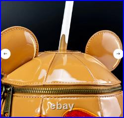 Loungefly Disney Mickey Mouse Candy Caramel Apple Crossbody Bag NWT- IN HAND