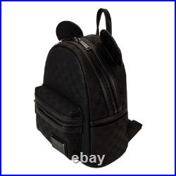 Loungefly Disney Mickey Mouse Checkered Texture Mini Backpack