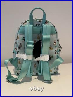 Loungefly Disney Mickey Mouse Christmas Festive Backpack Donald Duck Goofy NEW