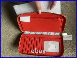 Loungefly Disney Mickey Mouse Holiday Cookies Print Zip-Around Wallet