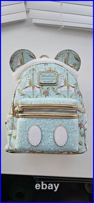 Loungefly Disney Mickey Mouse Main Attraction Carousel Backpack