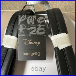 Loungefly Disney Mickey Mouse Steamboat Willie Grey & White Bag