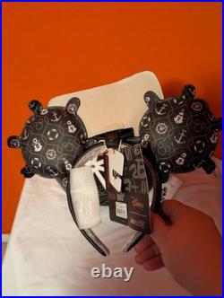 Loungefly Disney Mickey Mouse Stitch Shoppe Steamboat Willie Crossbody Bag&Ears