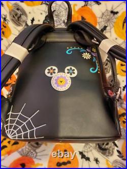 Loungefly Disney Mickey Mouse Sugar Skull exclusive Mini Backpack Bag