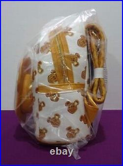 Loungefly Disney Mickey Mouse Waffle Mini Backpack BNWT Tagged Retired HTF