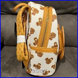 Loungefly Disney Parks Mickey Mouse Waffle Mini Backpack