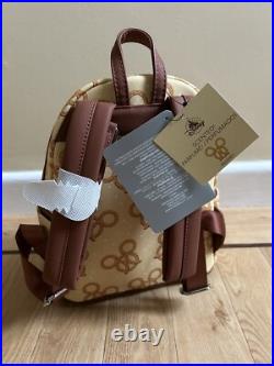 Loungefly Disney Parks Minnie Mickey Mouse Scented Pretzel Snack Food Backpack