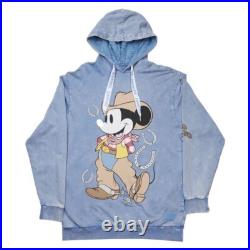 Loungefly Disney Western Mickey Mouse Unisex Hoodie Large