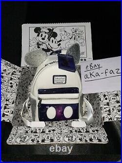 Loungefly Mickey Mouse The Main Attraction Mini Backpack 1 of 12? FAST DELIVERY
