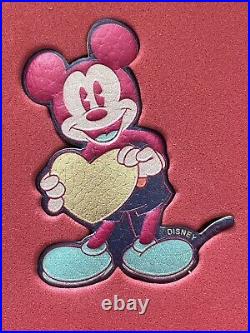MAISON DE SABRE Love Club Disney Stickers Leather phone case Mickey Mouse Winnie