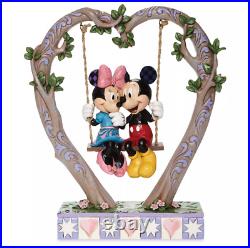 MICKEY & MINNIE MOUSE Sweethearts in Swing Figure Jim Shore Disney Traditions