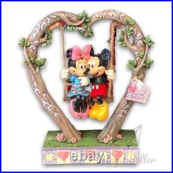 MICKEY & MINNIE MOUSE Sweethearts in Swing Figure Jim Shore Disney Traditions