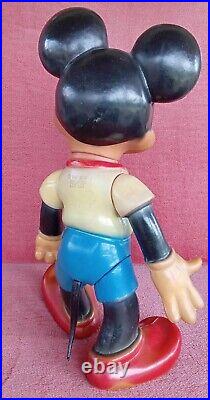 MICKEY MOUSE 14 Complete With Tail VINTAGE Rubber Toy Biserka Yugoslavia