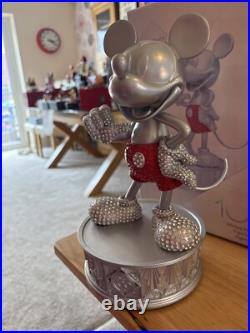 MICKEY MOUSE Deluxe Disney 100 Figure Statue Rhinestones D100 Limited