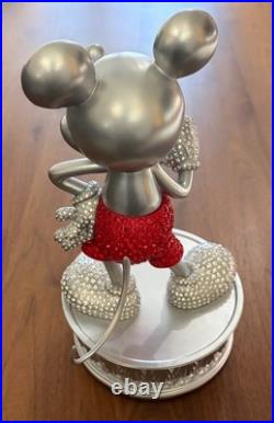 MICKEY MOUSE Deluxe Disney 100 Figure Statue Rhinestones D100 Limited NEW