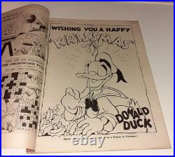 MICKEY MOUSE WEEKLY XMAS SPECIAL UK 1939 very rare 1st app PINOCCHIO Walt Disney