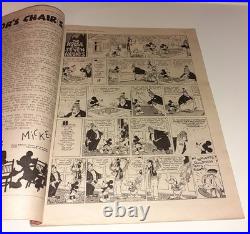 MICKEY MOUSE WEEKLY XMAS SPECIAL UK 1939 very rare 1st app PINOCCHIO Walt Disney