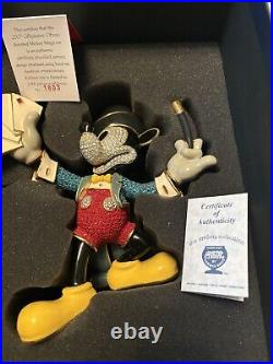 Magician Mickey by Arribas Brothers with Swavorski crystal's