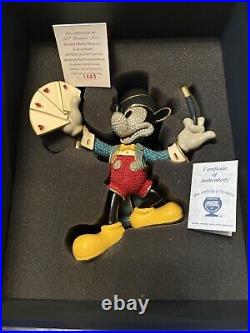 Magician Mickey by Arribas Brothers with Swavorski crystal's