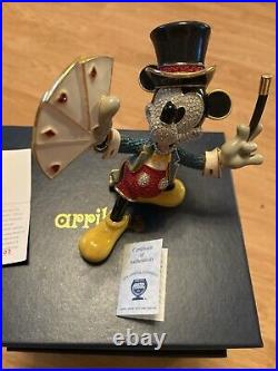 Magician Mickey by Arribas Brothers with Swavorski crystal's