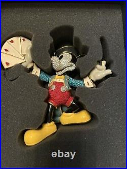 Magician Mickey by Arribas Brothers with Swavorski crystal's