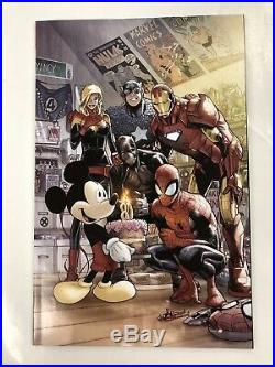 Marvel Comics #1000 Disney D23 Expo Virgin variant Mickey Mouse cover