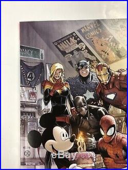 Marvel Comics #1000 Disney D23 Expo Virgin variant Mickey Mouse cover