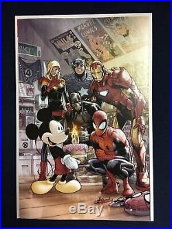 Marvel Comics #1000 Mickey Mouse Ramos Variant Cover 2019 Disney D23 Expo NM