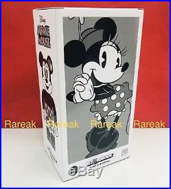 Medicom Be@rbrick 2018 Disney Mickey Mouse 400% Vintage B&W Minnie Bearbrick 1pc