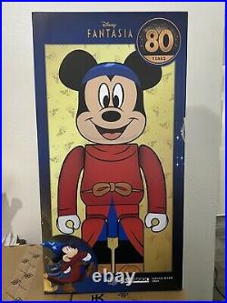 Medicom Bearbrick 2021 Disney Fantasia Mickey Mouse 1000% bearbrick brand new