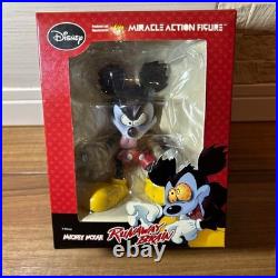 Medicom Toy Disney Mickey Mouse Runaway Brain Miracle Action Figure Unopened Medicom Toy Disney Mickey Mouse Runaway Brain Miracle Action Figure Unopened