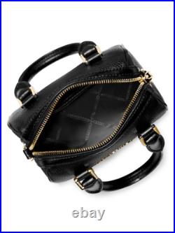 Michael Kors Bedford Legacy Extra-Small (MINI) Black Leather Duffel Crossbody