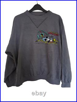 Michel Bachoz Vintage Disney Mickey Mouse Graphic 80's Sweater Jumper M