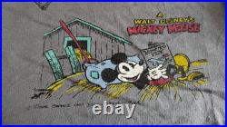 Michel Bachoz Vintage Disney Mickey Mouse Graphic 80's Sweater Jumper M
