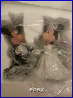 Mickey And Minnie Wedding The Art of Disney Theme Parks Figurines Rare Boxed