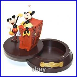 Mickey & Minnie 90th Anniversary Commemorative Musical figure Box, Disneyland