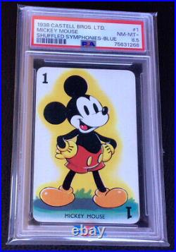 Mickey Mouse 1938 Disney Castell Shuffled Symphonies? PSA 8.5? Pop 2
